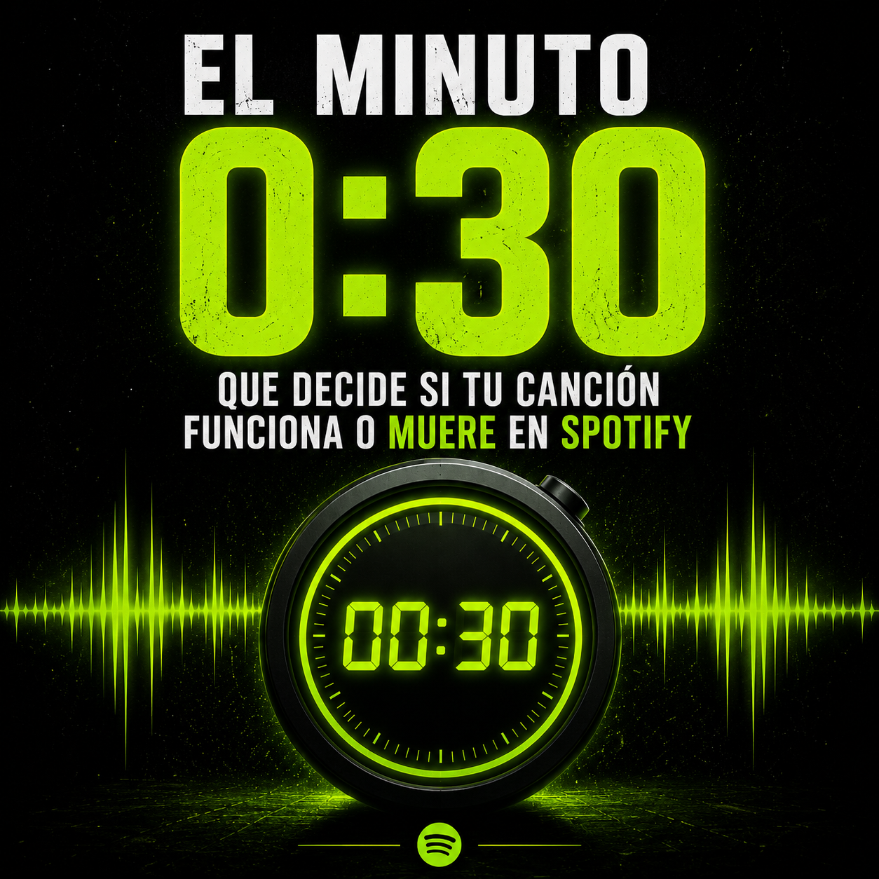 El minuto 0:30 que decide tu canción en Spotify - La Tribu Productora