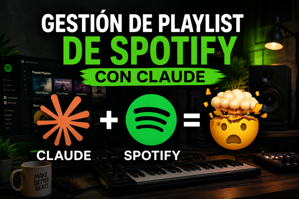 Cómo usar Claude para gestionar tus playlists de Spotify